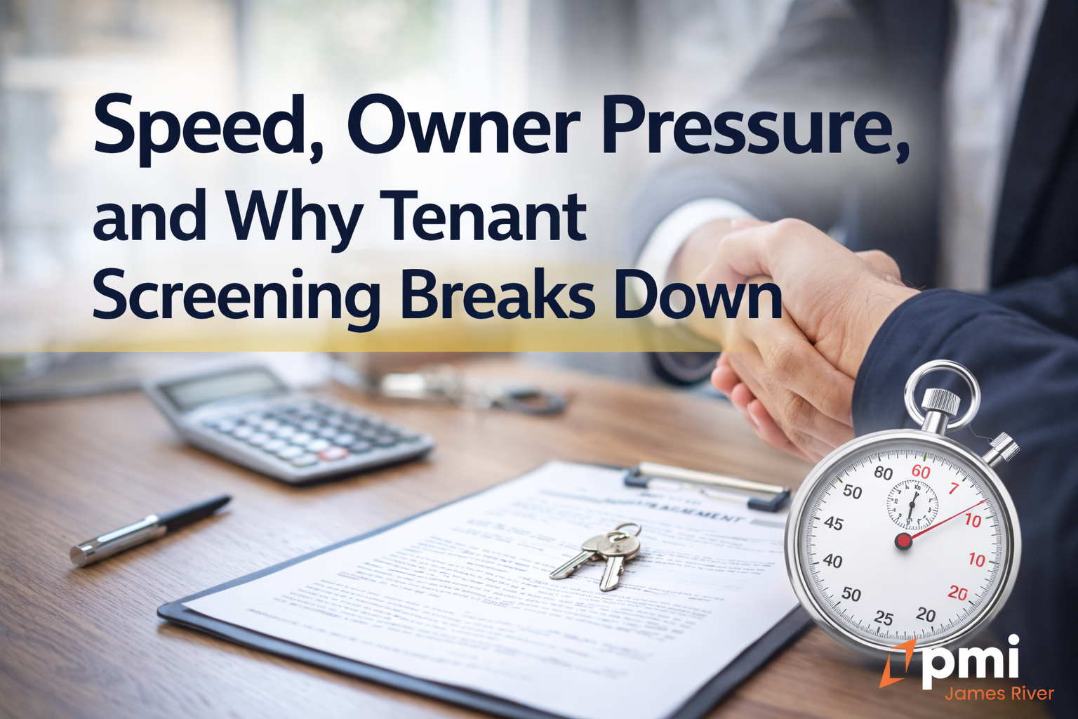 The Truth About Leasing Speed in Richmond: How Vacancy Pressure Breaks Tenant Screening
